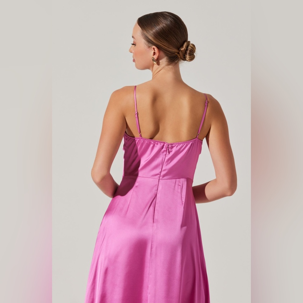 ASTR the Label Bustier Satin Dress - Picture 4 of 10
